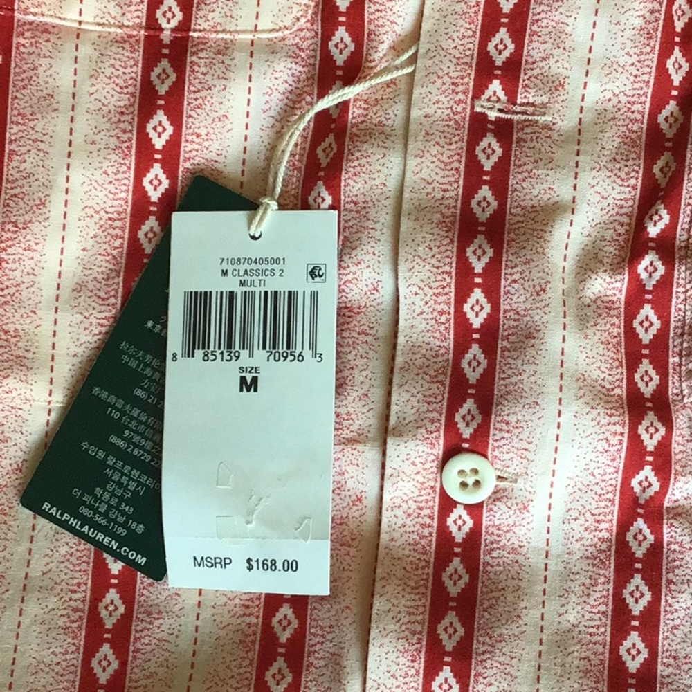 Polo Ralp laurent cow boy shirt Brand new